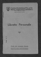 VARIE  - VARIE  - 1942 - Libretto Malattie Per Gli Addetti Al Commercio Mod. A4 Praticamente Nuovo - Préphilatélie