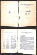 VARIE  - VARIE  - 1950 - Opuscolo Del Circolo Ufficiali Del Presidio Militare Di Milano - Prephilately