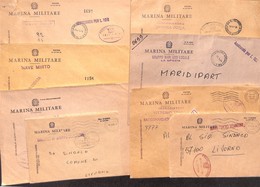 VARIE  - VARIE  - 1974/1975 - Otto Buste Della Marina Militare Di Diverse Navi E Incrociatori - Prephilately