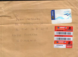 Argentina - Registered Letter Circulated In 2011 From Nueve De Julio At Suceava,Romania - Brieven En Documenten