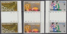 HONG KONG - 1979 Industries In Gutter Pairs. Scott 351-353. MNH ** - Ungebraucht