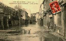 94...val De Marne......villeneuve St Georges.... La Rue De Paris - Villeneuve Saint Georges