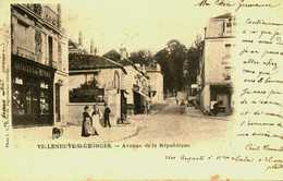 94...val De Marne......villeneuve St Georges.... Av De La Republique Dos Av 1900 - Villeneuve Saint Georges