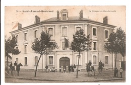 18 - SAINT AMAND MONTROND - La Caserne De Gendarmerie. - Saint-Amand-Montrond