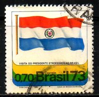 BRESIL. N°1044 De 1973 Oblitéré. Drapeau. - Stamps