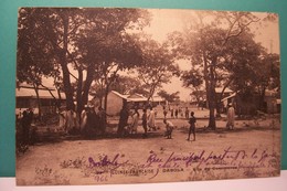 DABOLA   -  Rue Du Commerce  - PUBLICITE ( La Chicorée D.V. De Bayon ) - Französisch-Guinea