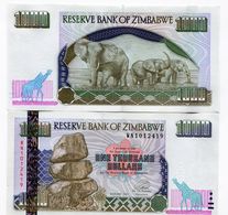 Zimbabwe 2003 1000 Dollars UNC Banknote Money P12 Sequential Notes - Zimbabwe