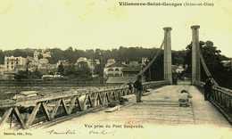 94...val De Marne......villeneuve St Georges.... Pont Suspendu - Villeneuve Saint Georges