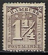 HAMBOURG    -   1864 .  Y&T N° 11 (*) - Hambourg