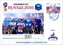 ARGHELIA 2018 - Philatelic Cover France FIFA Football World Cup Russia 2018 Fußball Футбол Россия 2018 - 2018 – Russie