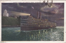 1109 HUDSON RIVER AND GRANT'S TOMB, RIVERSIDE DRIVE, NEW YORK - 1923 - Hudson River