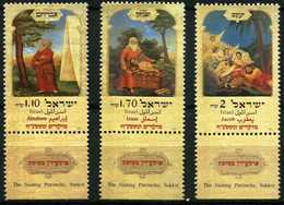 Israel - 1997 - Patriarches Abraham, Isaac, Jacob - Neufs - Jewish