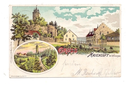 0-6104 WASUNGEN, Lithographie 1900, Gruss Von Der Maienluft - Wasungen