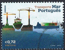 2015 - PORTOGALLO / PORTUGAL - TRASPORTI VIA MARE / TRANSPORT BY SEA. USATO / USED. - Usati