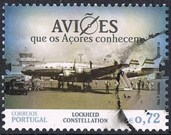 2014 - PORTOGALLO / PORTUGAL - COLLEGAMENTO AEREO CON LE AZZORRE / AIR CONNECTION WITH AZORES. USATO / USED. - Used Stamps