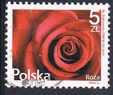 2015 - POLONIA / POLAND - ROSA / ROSE. USATO / USED. - Oblitérés