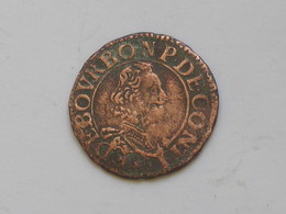 Double Tournois  BOURBON DE CONTI - Sans Date -  à Identifier  ***** EN ACHAT IMMEDIAT ***** - 1589-1610 Heinrich IV.