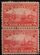 USA - Hudson En Paire Neuf - Unused Stamps