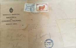 O) 1935 ARGENTINA, SAN MARTIN, MERINO SHEEP-WOOL SCT 442 30c, FROM CONGRESO NACIONAL BUENOS AIRES, TO USA - Briefe U. Dokumente