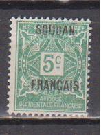 SOUDAN         N°  YVERT  :   TAXE 1   NEUF AVEC  CHARNIERES      (  CH   57   ) - Unused Stamps