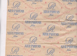 PAPIER CADEAUX IMPRIME AZUR PARFUMS A NICE - Matériel Et Accessoires