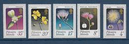 PITCAIRN - YVERT N° 128/132 ** MNH - COTE = 20 EUR. - FAUNE ET FLORE - - Islas De Pitcairn