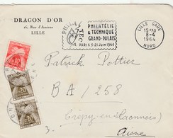 Lettre Taxée - 1960-.... Lettres & Documents