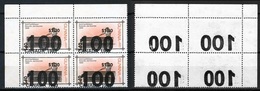 Guyana 1983, Scouts, Canada 83, Block Of 4 Overprinted In The Gum - Fehldrucke