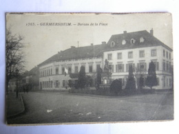 CPA Allemagne - GERMERSHEIM - Bureau De La Place - Germersheim