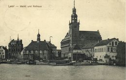 LEER, Ostfr., Markt Und Rathaus (1913) AK - Leer