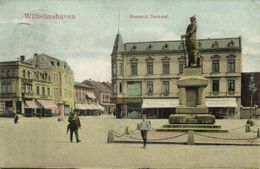WILHELMSHAVEN, Bismarck Denkmal (1910) AK - Wilhelmshaven