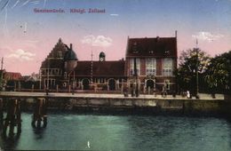 GEESTEMÜNDE BREMERHAVEN, Königl. Zollamt (1919) AK - Bremerhaven