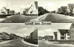 ZEVEN, Lühnenfeld, Godenstedter- Und Findorffstrasse, Beethovenweg (1969) AK - Zeven