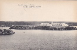Espagne Iles Baléares Minorque Port Mahon Hôpital Militaire - Andere