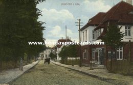 MUNSTER I. Han., Straßenpartie (1916) WWI Feldpost AK - Munster