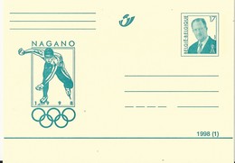 Entier Postal: Jeux Olympique D'hiver à Nagano - Invierno 1998: Nagano