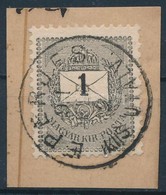 1889 1kr Törött Az 1-es Talpa A Bal Oldalon R! - Andere & Zonder Classificatie