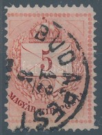 O 1874 5kr Keskenyre Fogazva! - Other & Unclassified