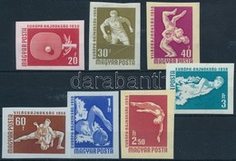 ** 1958 Sport (III.) Vágott Sor (6.000) - Other & Unclassified