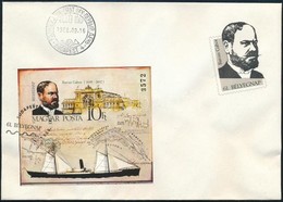 1988 Bélyegnap (61.) Vágott Blokk FDC (7.000) - Other & Unclassified