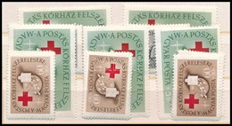 ** 1957 5 Db Postakórház Sor (10.000) - Autres & Non Classés
