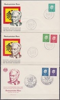 BRD FDC 1959 Nr.302 - 306 Bundespräsident Theodor Heuss  ( D 5459 ) Günstige Versandkosten - 1948-1960