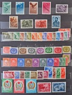 ** Sorozatok Gyűjteményei 1959-1967 Hozzá Korábbi Sorok Jobbakkal Nagyalakú 12 Lapos Berakóban - Used Stamps