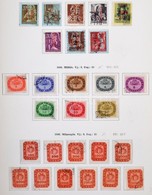 O 1945-1959 Egyszerű Magyar Gyűjtemény Sok Sorral Előnyomott Albumban - Used Stamps