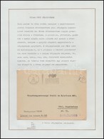 Hibás Gépi Bélyegzések - Kiállítási Anyag 12 Lapon, 23 Db Futott Levelezőlap és Boríték, Szép összeállítás - Used Stamps