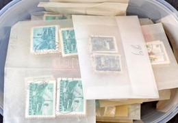 O 1951-1992 Kb. 7.238 Db Bélyeg, Magyar Tömeganyag Rendezve, Számolva, Bündlizéshez Előkészítve, Fagylaltos és Bonbonos  - Used Stamps