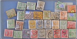 O 30 Db Vegyes Hagyatéki Turul Bündli Műanyag Tálcán - Used Stamps