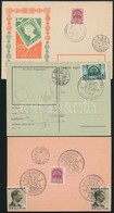 66 Db Levelezőlap, Emléklap, Kartonlap, Kivágás VISSZATÉRT Alkalmi Bélyegzésekkel - Used Stamps