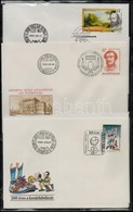 1991 8 Db Klf FDC Vágott Bélyeggel (19.100) - Used Stamps