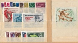 ** Kis Magyar összeállítás, Benne 12 Db Teljes Sor + 1 Db önálló érték Az 1940-es, 1950-es évekből, 2 Db Közepes Berakól - Used Stamps